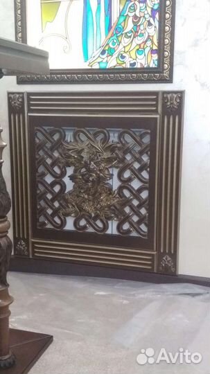 Декоративный экран для батареи