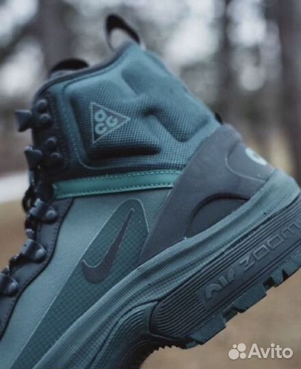 Ботинки Nike ACG air Zoom Gaiadome gore tex Green