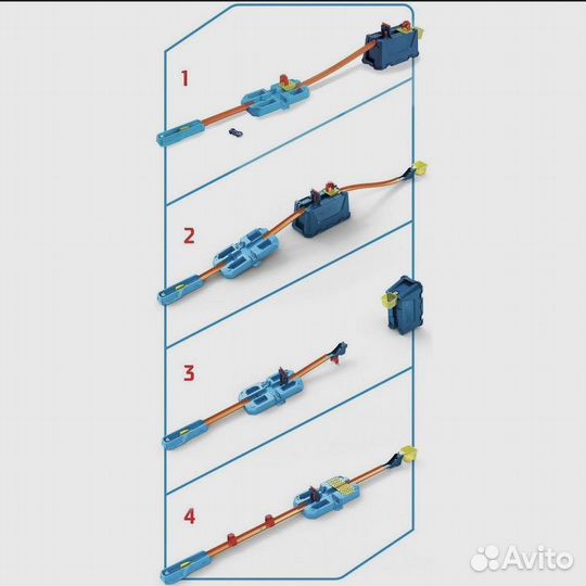 Гоночный трек hot wheels