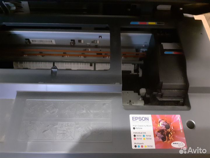 Цветной струйный принтер epson SX7300