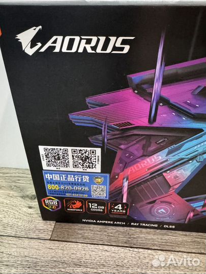 Видеокарта rtx 3060 12 гб aorus