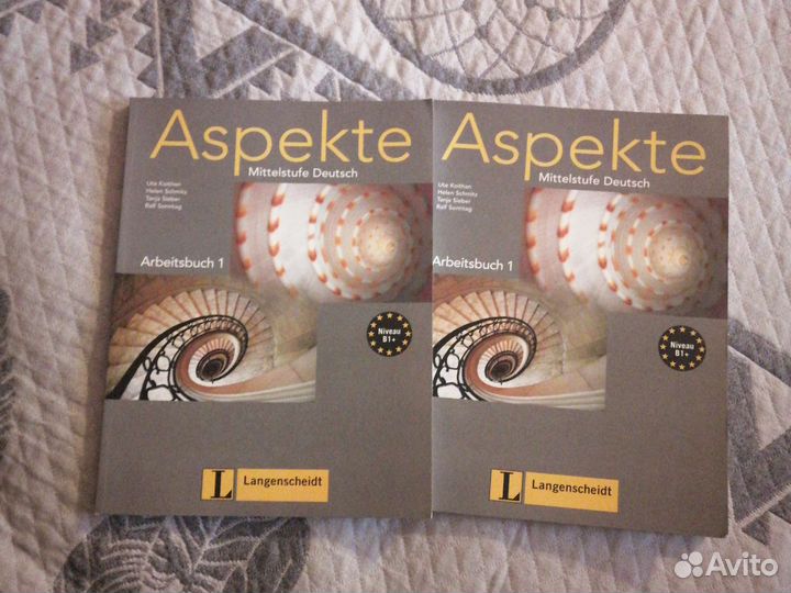 Книги по немецкому Aspekte В1, В1+ и В2