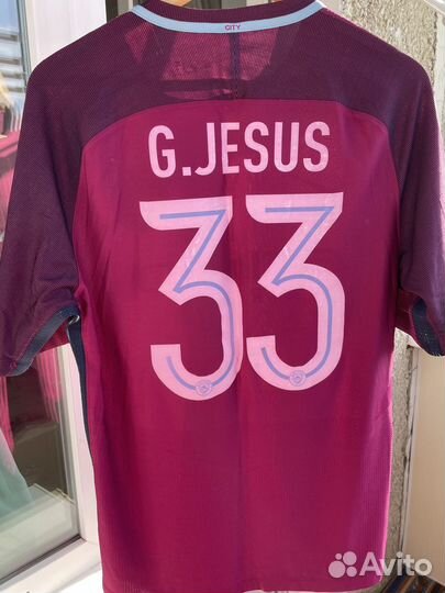 Футболка Manchester City G.Jesus 33 L