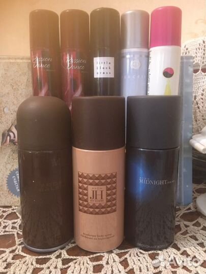 Туалетная вода Аvon, Yves Rocher, Coty Адидас