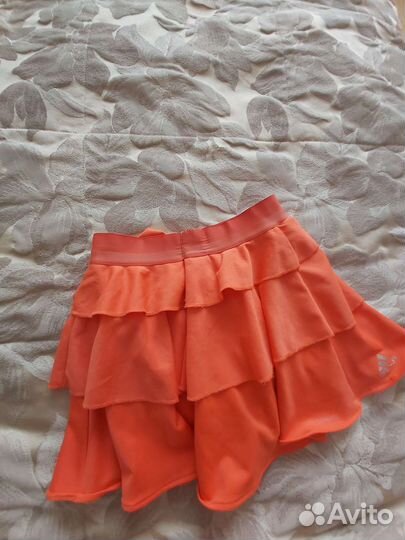 Теннисная юбка adidas для девочки размер М