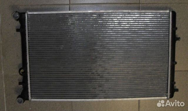 Радиатор двс пластинчатый Skoda Fabia 6Y 1999-2007