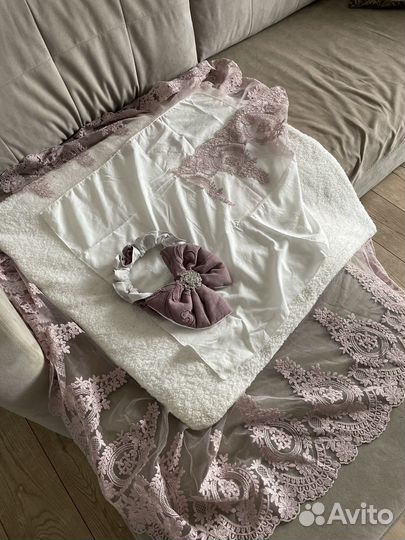 Одеяло на выписку зима