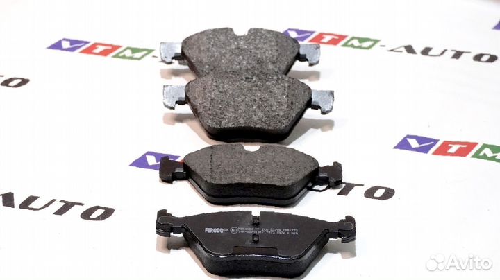 Valeo Колодки тормозные mercedes W212 218