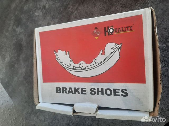 Колодки тормозные барабанные задние HQ