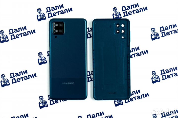 Задняя крышка для Samsung A12/A125 Синий