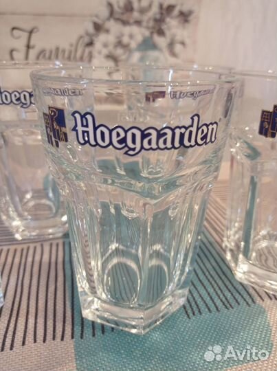 Бокалы Hoegaarden 0.25l, 0.33l