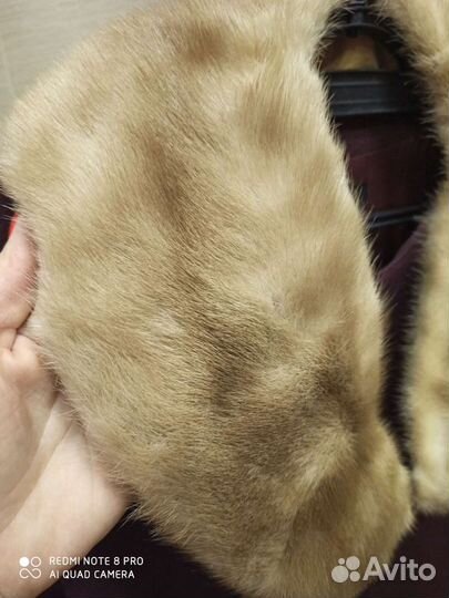 Новый воротник норка