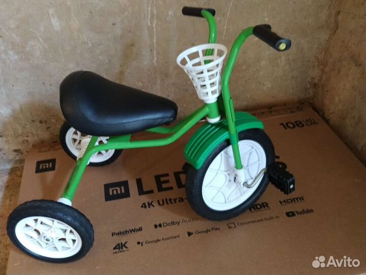 Детский трёхколёсный велосипед Зубрёнок