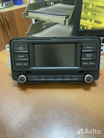 Гу / Магнитола Киа Рио IV