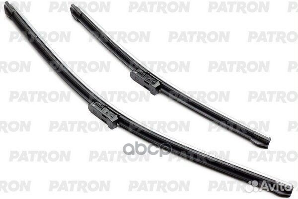 Щетки стеклоочистителя 61см + 43см к-кт плоская