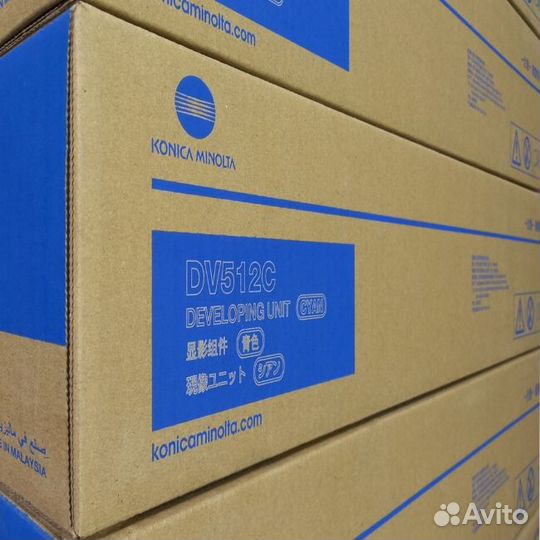 Ориг. блок девелопера Konica Minolta DV-512C