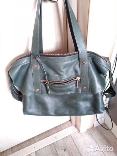 Сумка натуральная кожа jasper conran