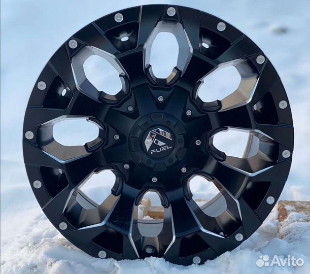 Диски Fuel Assault R18 6x139.7 ET20 Dodge Ram 1500