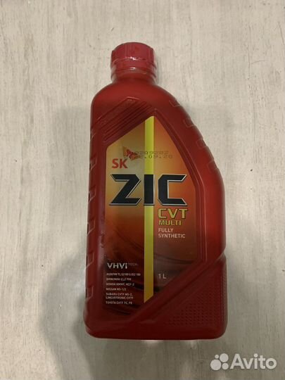 Масло zic cvt multi