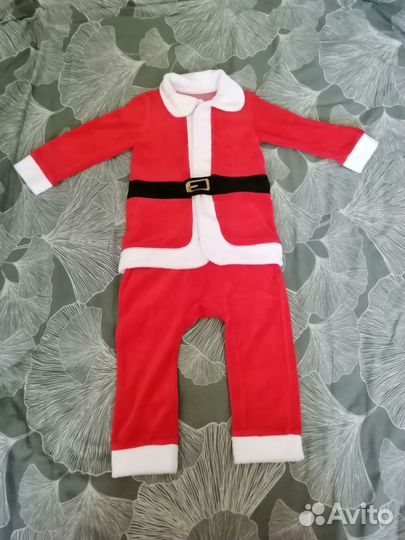Новогодний костюм Санта Клауса для мальчика