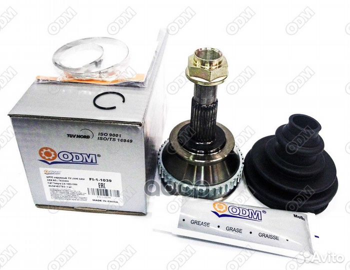 Шрус наружный (к-кт) fiat Boxer 1.8 16v 1995-20