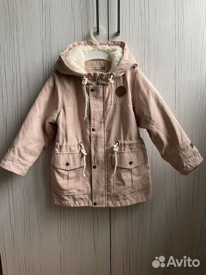 Новая парка демисезонная на меху Bungly boo, р.98