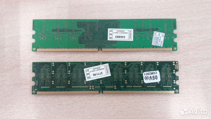 Оперативная память DDR2 512MB