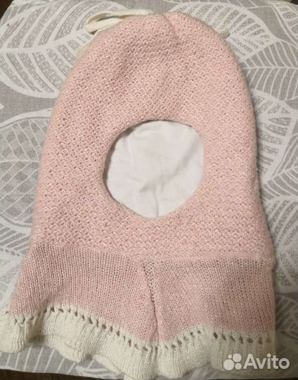 Шапка-шлем для девочки, Шалуны, размер 50-52