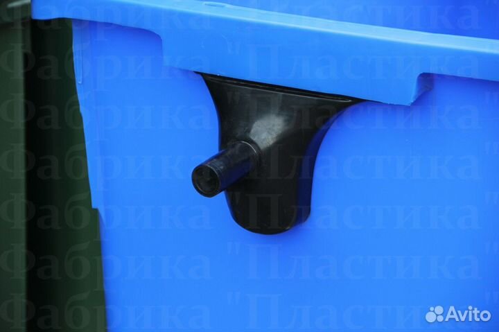 Мусорный контейнер пластиковый 660л S5662