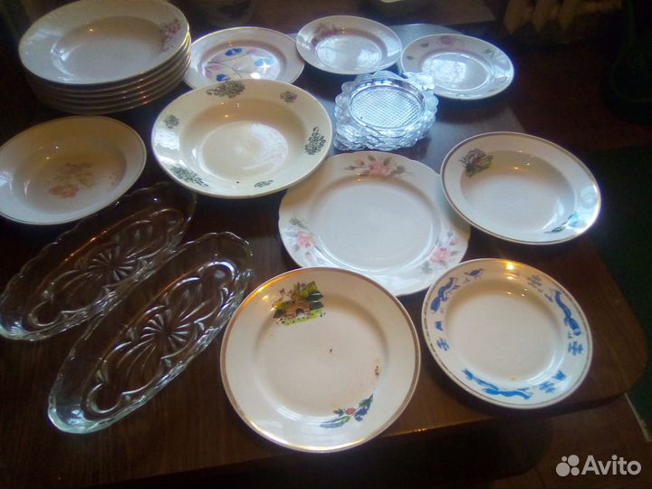 Набор для варенья и другая посуда СССР