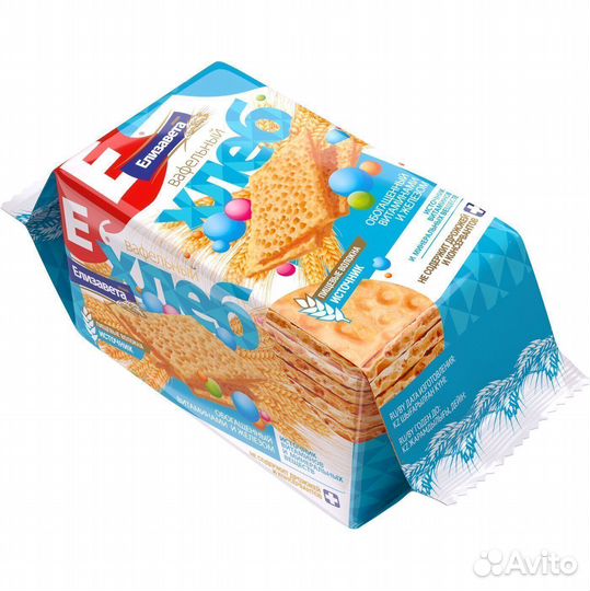 Опт - Хлеб Елизавета Вафельный обогащенный витамин