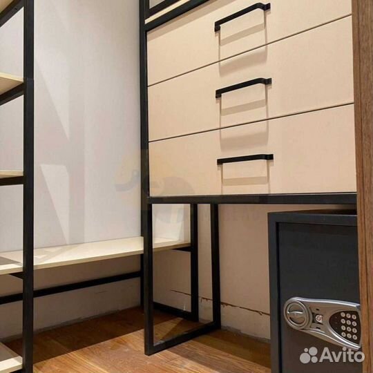 Гардеробная система лофт