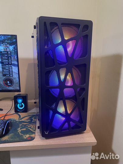 Шустрый Игровой пк с монитором/RX/Mana