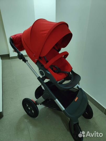 Коляска stokke trailz + допы