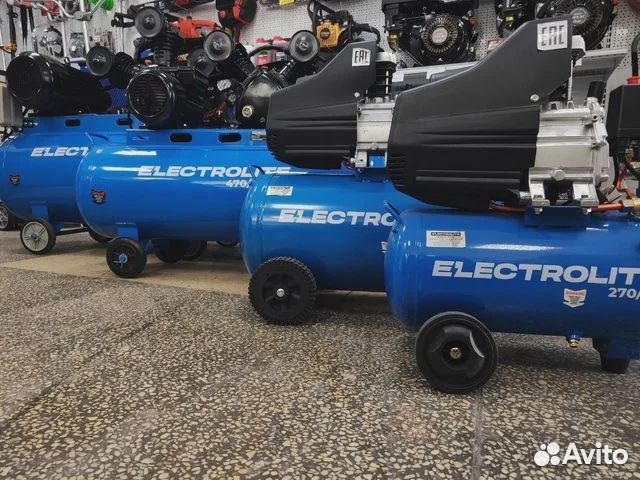 Компрессор воздушный (220v-380V 24-200 литров)