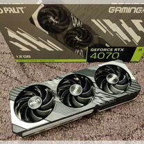 Palit RTX 4070 GamingPro в идеальном состоянии