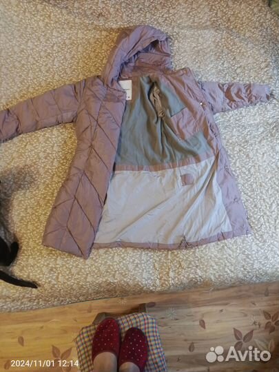 Пуховик зимнийна девочку до 164 см