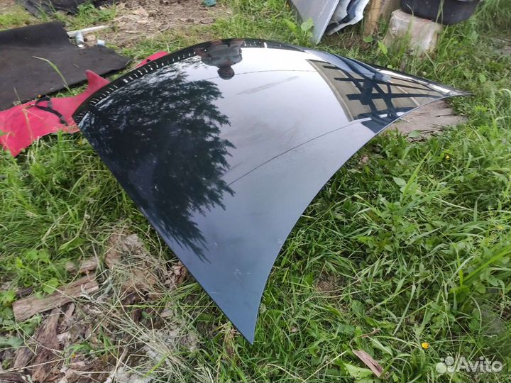 Капот Audi A6C6 / капот Ауди а6с6 черный