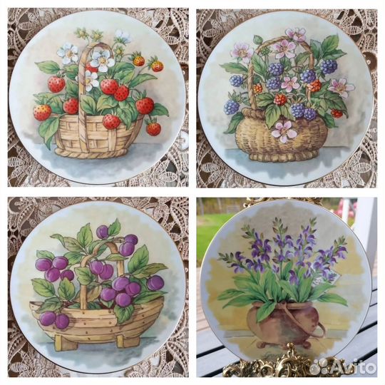 Винтажные тарелки