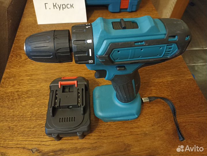 Новый шуруповерт +2 АКБ типа Makita 18V