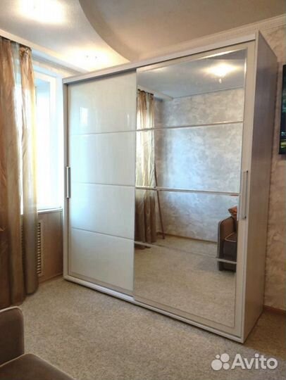 Шкаф-купе Крафт-6 ***ясень белый***