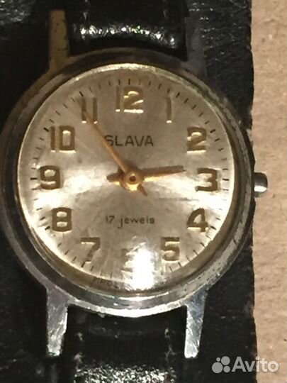 Часы женские Луч и Слава (Slava) СССР 17 камней