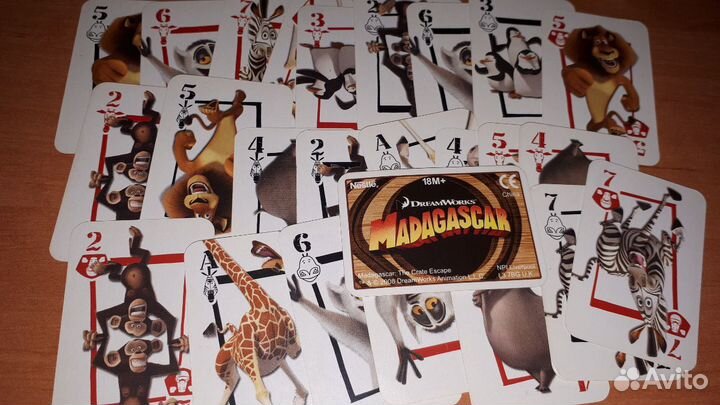 Карточки карты игровые коллекция