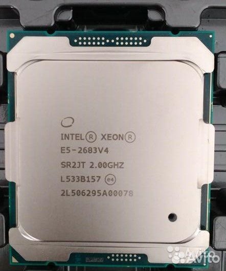Xeon E5-2684v4, 16/32 ядер. X99, LGA 2011v3