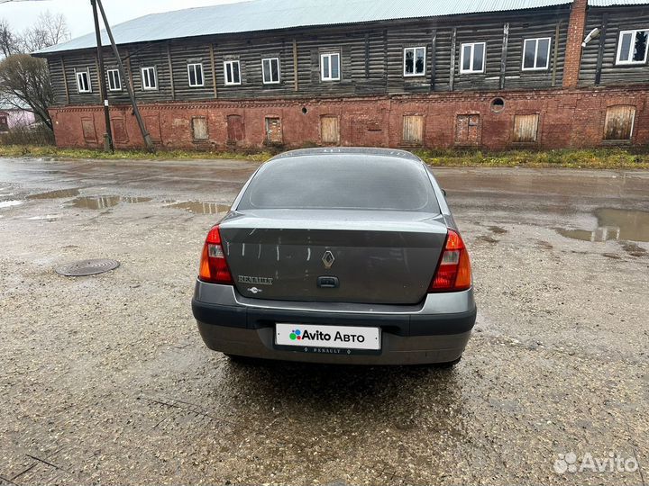 Renault Symbol 1.4 МТ, 2003, 200 000 км