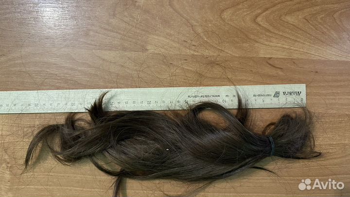 Волосы натуральные хвост
