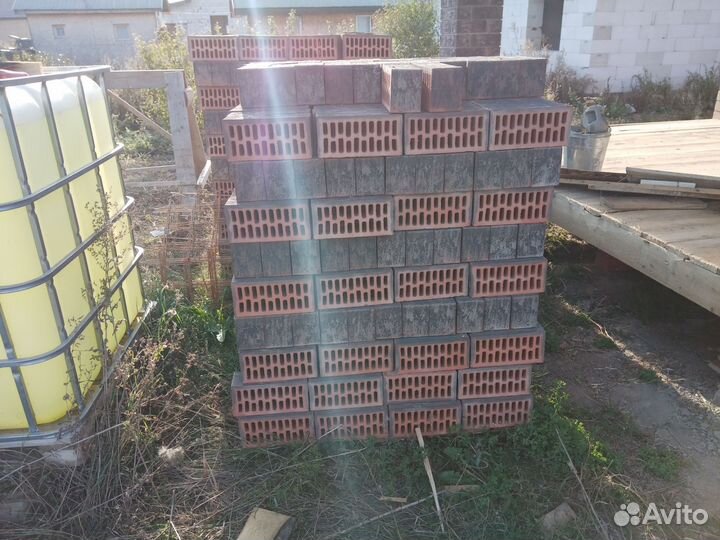 Кирпич облицовочный полуторный