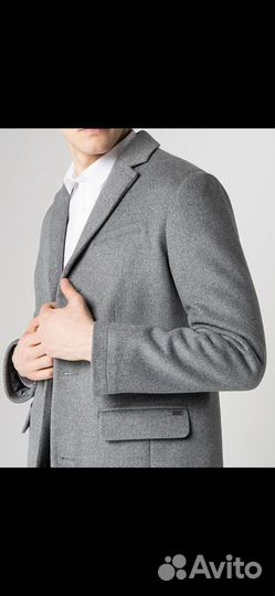 Пальто мужское mexx серое