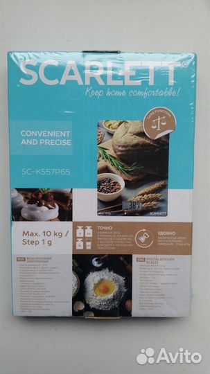 Весы кухонные Scarlett SC-KS57P65