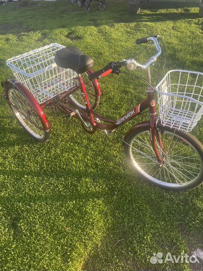 Трехколесный велосипед для взрослых чемпион